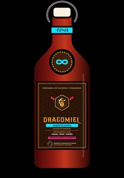 Botella de Sangre de Kvasir, la edición de Zenzatez